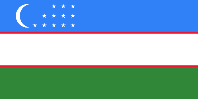 Флаг: Узбекистан